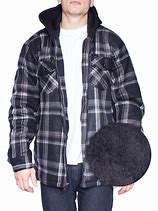 Image result for Flannel Sherpa Lined Jacket with Hood