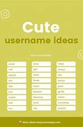 Image result for Cute Usernames