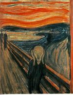 Image result for Screaming Man Painting
