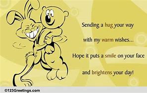 Image result for A Hug to Brighten Your Day