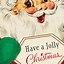 Image result for Vintage Christmas Card Santa Retro