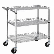 Image result for Stainless Steel Kitchen Cart