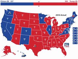 Image result for 2016 Presidential Election Results Map