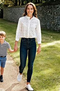 Image result for Kate Middleton Wearing Sneakers
