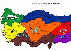 Image result for Turkiye Haritasi Bolgeler Renksiz