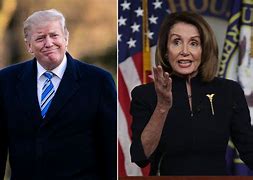Image result for Donald Trump and Nancy Pelosi Old Photo