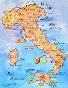 Image result for Map of Italy for Kids English