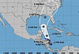 Image result for Tropical Depression in the Gulf of Mexico