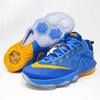 Image result for Blue and Gold Basketball Shoes