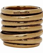 Image result for Balenciaga Gold Rings