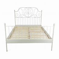 Image result for IKEA White Iron Bed