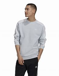 Image result for Adidas Star Crew Neck Long Sleeve Men's Casual Sweatshirt