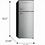 Image result for Stainless Steel Apartment Size Refrigerator
