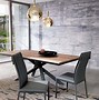Image result for Extendable Modern Dining Table Set