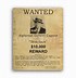 Image result for Al Capone Wanted Poster Black and White