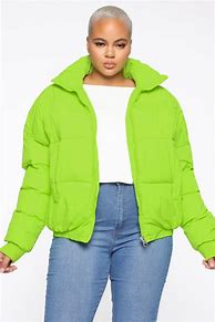 Image result for Green Puffer Jacket