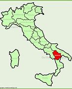 Image result for Basilicata Italy Map