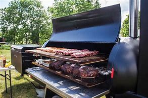 Image result for BBQ Smoker Grill Trailer for Sale