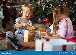 Image result for Kids Opening Gifts