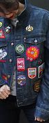 Image result for Jean Jacket with Patches