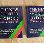 Image result for Shorter Oxford English Dictionary