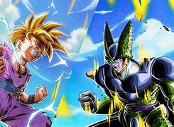 Image result for Goku Y Gohan vs Cell Images