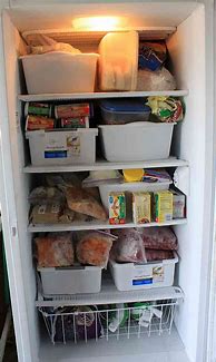 Image result for How to Organize Stand Up Freezer