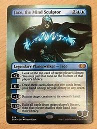 Image result for Jace the Mind Sculptor Borderless Double Masters