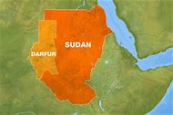 Image result for Sudan Civil War Map Darfur
