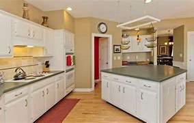 Image result for Repainting Kitchen Cabinet Refacing