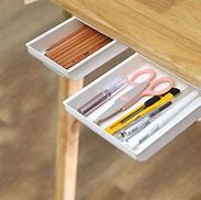 Image result for Desk with Storage Drawers