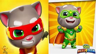 Image result for Talking Tom Hero Dash Outfits
