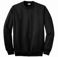 Image result for Black Crewneck Sweatshirt Model