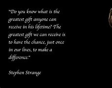 Image result for Stephen Strange Quotes