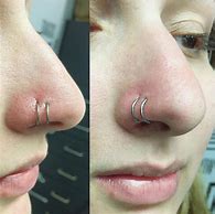 Image result for Nose Piercing Hole