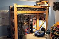 Image result for DIY College Dorm Bed