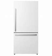 Image result for Hisense 17.2-Cu Ft Counter-Depth Bottom-Freezer Refrigerator (White) ENERGY STAR | HRB171N6AWE