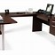 Image result for Solid Wood Corner Computer Desk