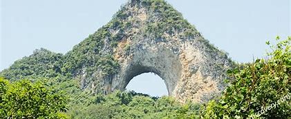 Image result for Moon Mountain Yangshuo China