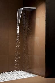Image result for Waterfall Showers Bathroom