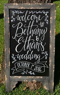Image result for Wedding Chalkboard Font