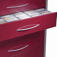 Image result for Metal CD DVD Storage Cabinets with Drawers