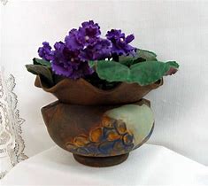 Image result for Rustic Violet Planter