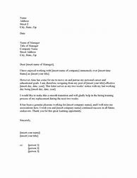 Image result for Legal Resignation Letter