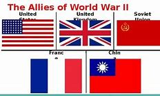 Image result for 4 Allied Powers WW2