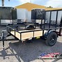Image result for Small Utility Trailer with Ramp Gate