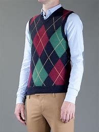 Image result for Argyle Sweater Vest for Men