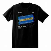Image result for Blockbuster VHS Shirt