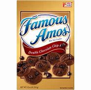 Image result for Famous Amos® 2 Oz. Chocolate Chip Cookie Snack Pack - 60/Case