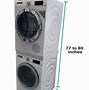 Image result for GE 24 Stackable Washer and Dryer